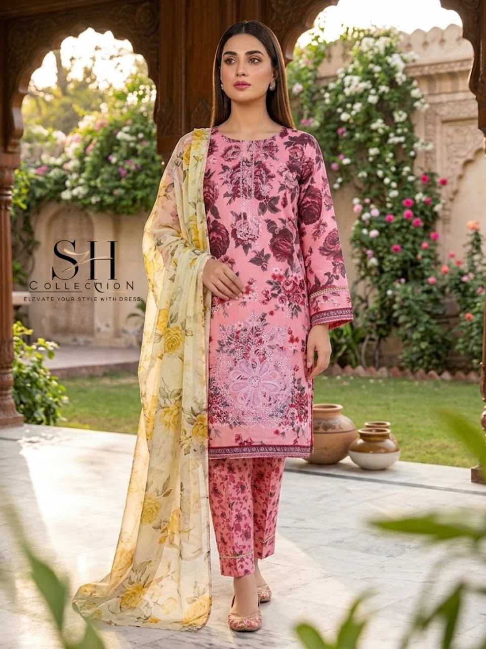 Premium 3-Piece Printed Lawn Collection
