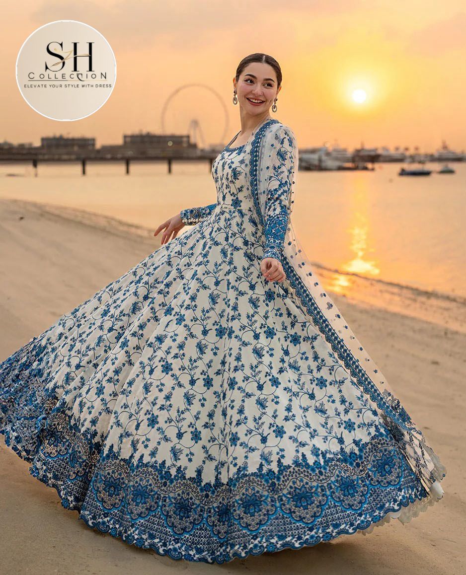 MAXI 3PC Front & Back Allover Digital Printed Long Length Maxi