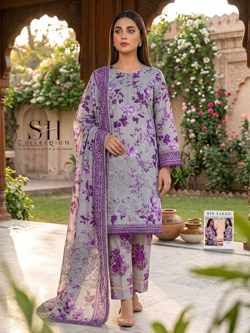 Premium 3-Piece Printed Lawn Collection